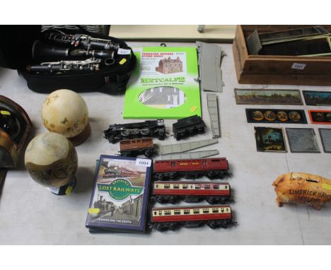 A quantity of Tri-any 00 gauge model railway etc