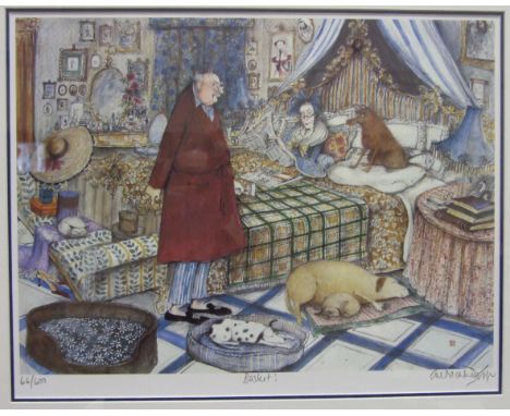 After Sue Macartney-Snape, 'Basket', a signed limited edition print, 66/600, 37 x 47cm.