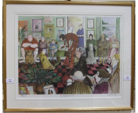 After Sue Macartney-Snape, 'The Appointment', a signed limited edition print no.180/600, 39 x 50.5cm.