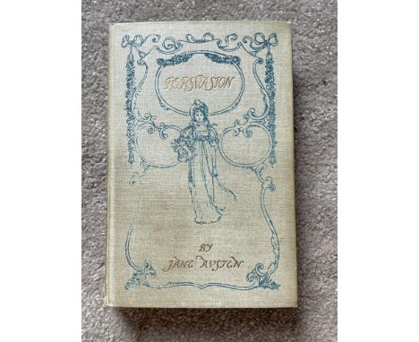 Persuasion by Jane Austen. Reprint of the first edition. 