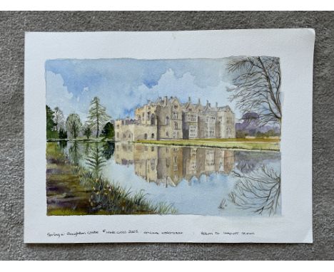 Collection Of Twelve Michael Goss Original Signed Watercolours. 