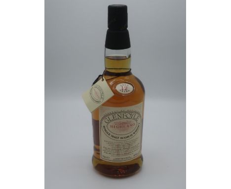 Glenfoyle Single Malt Scotch Whisky Aged 12 Years, 70cl 40%vol, 1btl 