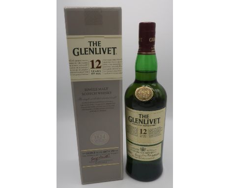 The Glenlivet Ultimate Single Malt Scotch Whisky, 12 Years Of Age, 70cl 40%vol, 1btl, in carton 