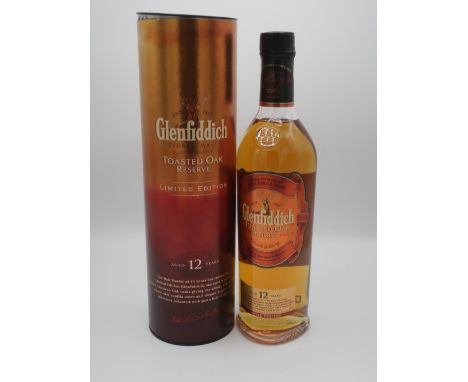 Glenfiddich Single Malt Scotch Whisky, Toasted Oak Reserve Ltd.ed, Aged 12 Years, 70cl 40%vol, 1btl in carton 