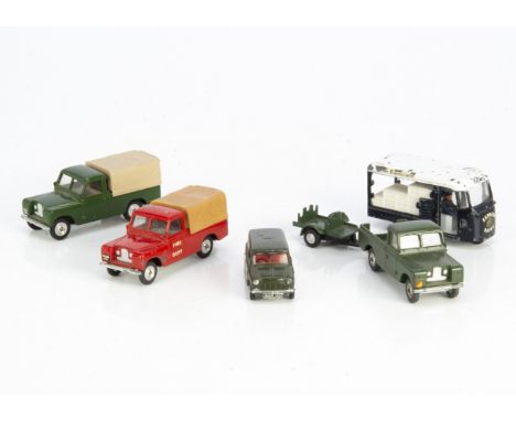 Tri-ang Spot-On Commercial, Emergency &amp; Military Models, No.210/2 Morris Mini Van 'PO Telephones', No.271 Express Dairies