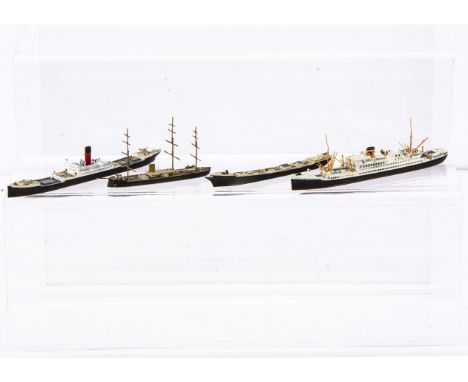 Mercator 1:1250 Waterline Ship Models, Zessarewitsch (grey), battleship, 1901, No M301, Orel, battleship, 1902, No M302, Zess