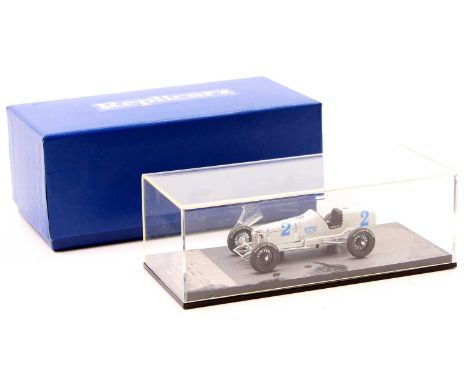 Replicarz R43014 1/43rd scale model of the 1929 Indianapolis 500 Winner Simplex Miller, Ray Keech, Limited Edition 7/250 in t