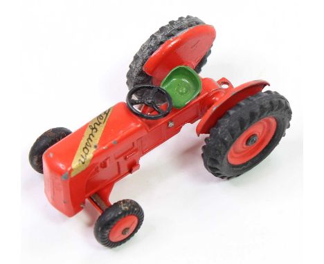 Tekno Ferguson Tractor finished in orange with a green seat and black steering wheel (G-VG)