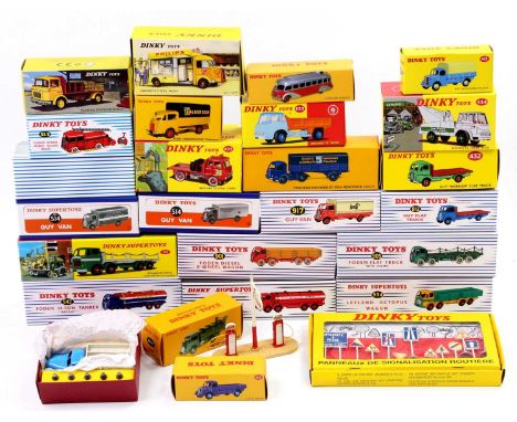 26 boxed Atlas Editions modern issue Dinky Toys commercial vehicles, examples to include Foden Flat Truck, Bedford TK Coal Lo