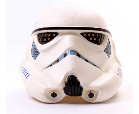 A 21st Century Toys moulded full size Storm Trooper Replica helmet, signed 21 Century Toys Copyright to rear