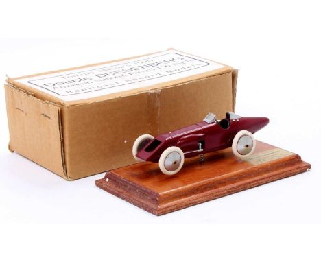 Replicast Record Models of the UK 1/43 scale factory built 1920 Double Duesenberg as driven by Tommy Milton, in the original 