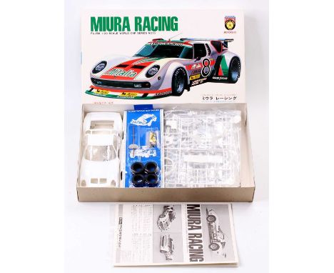 Fujimi 1.20 scale, World Car Series, RC.15 Lamborghini Miura SV Racing #8 ‘Alitalia’ GT.5, 1st issue Mint ex shop stock.     