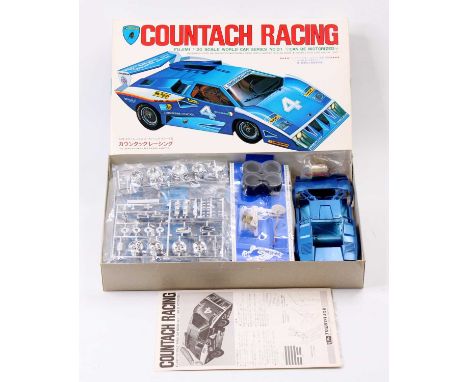 Fujimi 1.20 scale, World Car Series, RC.21 Lamborghini Countach Racing ‘1st National City’ Silhouette #4 Bolognage, 1st issue