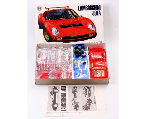 Fujimi 1.20 scale, World Car Series, RC.10 Lamborghini Jota, Italian Super Car, 1st issue Mint ex shop stock.