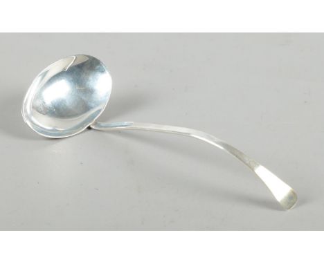 A boxed Isle of Mull silver ladle. Assayed for Edinburgh, 1985. Total weight: 12.61g  