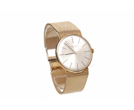 GENTLEMAN'S INTERNATIONAL WATCH CO. SCHAFFHAUSEN NINE CARAT GOLD MANUAL WIND WRIST WATCHoriginally purchased 1979, the round 