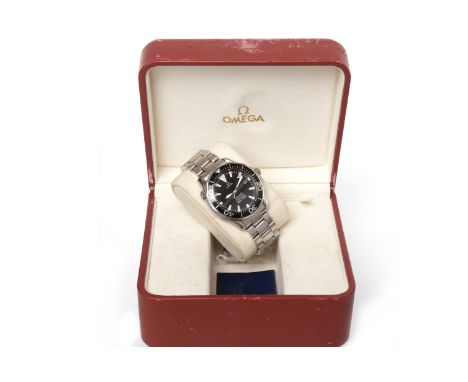 GENTLEMAN'S OMEGA SEAMASTER PROFESSIONAL CHRONOMETER STAINLESS STEEL AUTOMATIC WRIST WATCHoriginally purchased 2001, Ref: 225