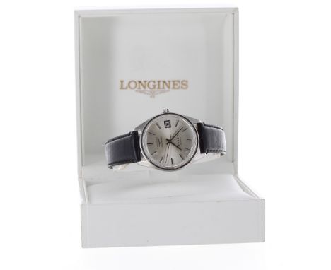 Longines Admiral ***** automatic stainless steel gentleman's wristwatch, ref. 8294-2, circa 1968, serial no. 1489xxxx, circul