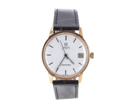 Omega Seamaster automatic gold plated and stainless steel gentleman's wristwatch, ref. 166.002, circa 1967, serial no. 25248x