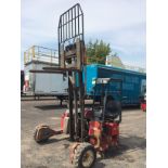 2006 Moffett 3-7 Forklift, Diesel Kubota Engine, 4,500 lb lift cap., Mast Height: 84" , Indicated