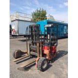 2006 Moffett 3-7 Forklift, Diesel Kubota Engine, 4,500 lb lift cap., Mast Height: 84" , Indicated