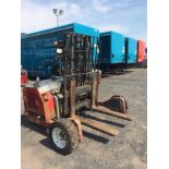 2006 Moffett 3-7 Forklift, Diesel Kubota Engine, 4,500 lb lift cap., Mast Height: 84" , Indicated