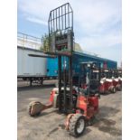 2006 Moffett 3-7 Forklift, Diesel Kubota Engine, 4,500 lb lift cap., Mast Height: 84" , Indicated