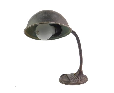 An Art Deco Supreme anglepoise desk lamp, 54.5cm H. (AF)