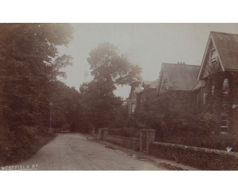 A collection of approximately 51 postcards of Hampshire and the Isle of Wight, including photographic postcards titled 'The S