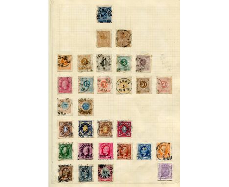 World stamps in fourteen albums, stock books, old auction folders with British Commonwealth, Nigeria, Japan in Lighthouse alb