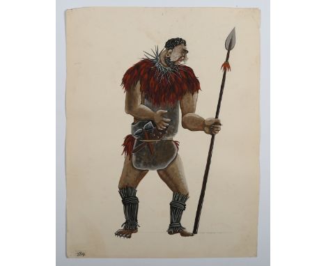 THEATRE. A collection of approximately 46 costume designs by Susan Salaman, for 'Show Folk', 'Circus' and 'Noah', circa 1930s