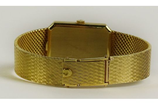 vintage omega gold bracelet watch