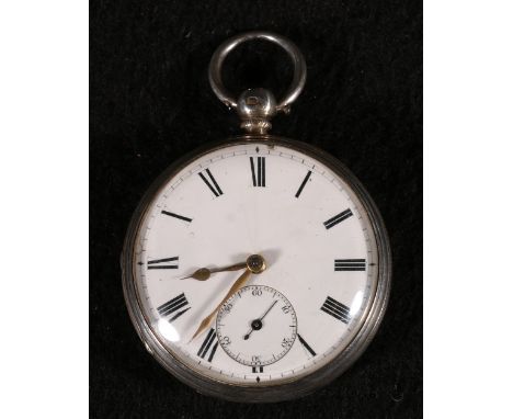 James Graham of Glasgow silver cased open faced pocket watch CONDITION REPORT: The watch is working.
the glass is slightly di