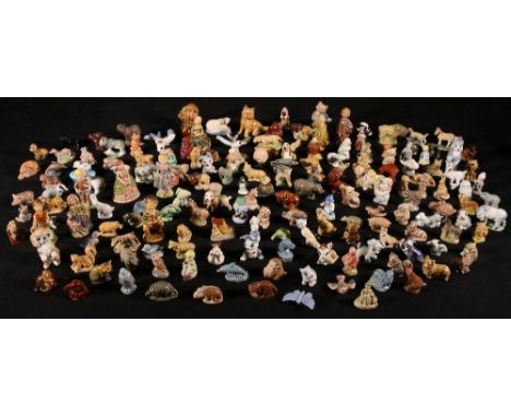 Collection of approximately 170 Wade Whimsies including Nursery favourites, Whoppas, animals etc