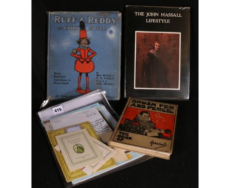 CUPPLEDITCH, The John Hassall Lifestyle, 1st ed, Dilke Press, Byron and Farrow, Ruff and Reddy, The Fairy Guide, illus. Hassa