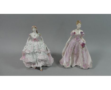 A Coalport Limited Edition Figure, The Fairytale Begins, Together with a Royal Worcester Figure, Limited Edition, Royal Debut