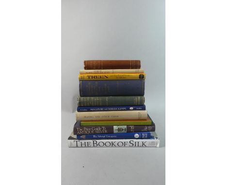 A Collection of Eleven Reference and Collectors Books of Various Subjects to Include The Book of Silk by Philippa Scott, Mini