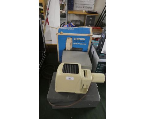 A Collection of Four Vintage Slide Projectors 