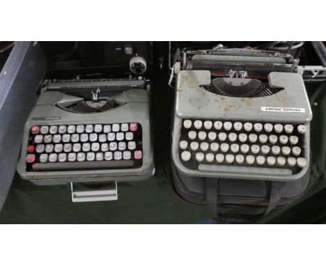 Two Vintage Manual Typewriters 