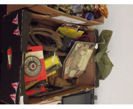 Various tools and hardware items