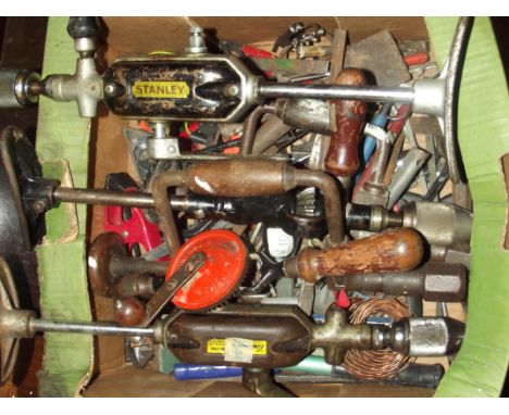 Quantity of various hand tools 