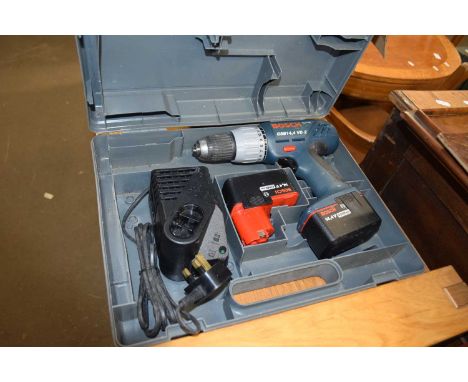 A Bosch cordless drill