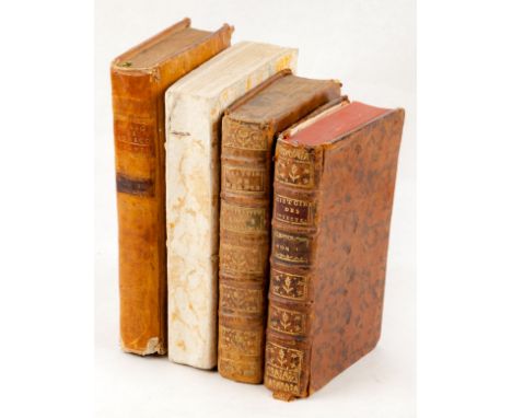 Lotto di 4 edizioni settecentesche scomplete. Lot of 4 incomplete 18th-century editions.Il lotto comprende:Scriptores rei rus