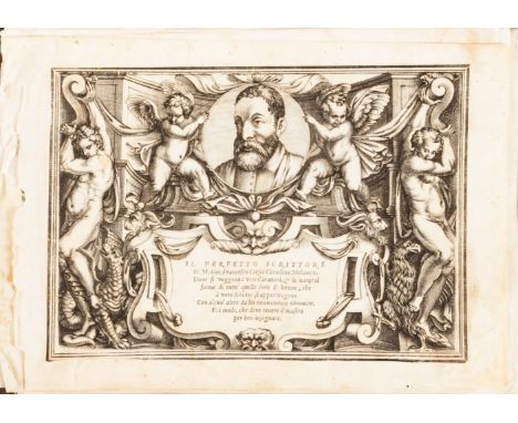 Calligrafia/Calligraphy. Cresci Giovan Francesco. Il perfetto scrittore... Dove si veggono i veri Caratteri, & le natural for