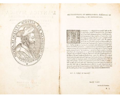 Musica/Music. Vicentino Nicola. L'Antica Musica ridotta alla Moderna Prattica, con la dichiaratione, et con gli essempi de i 