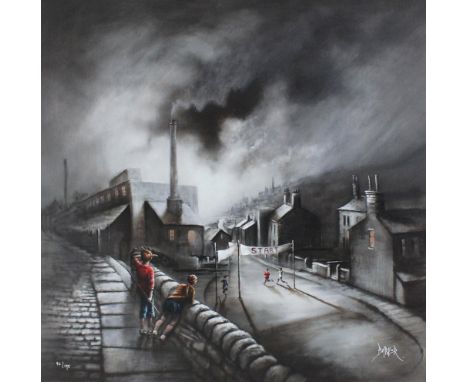 Bob Barker; limited edition giclee print on artists board, 'Run Of The Mill', no.42/195, signed lower right, with certificate