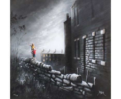 Bob Barker; limited edition giclee print on artists board, 'Where You Lead I Follow', no.175/195, signed lower right, with ce