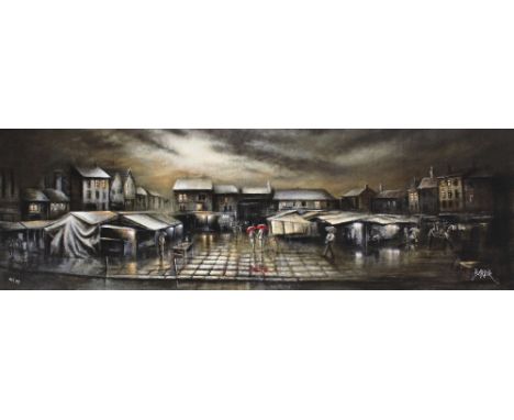 Bob Barker; limited edition giclee print on artists board, 'Thunder In My Heart', no.46/195, signed lower right, with certifi