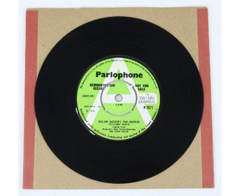 Lemon Tree, I Can Touch A Rainbow / William Chalker's Time Machine, Parlophone R 5671, Demonstration Not For Sale, 7XCE 20641