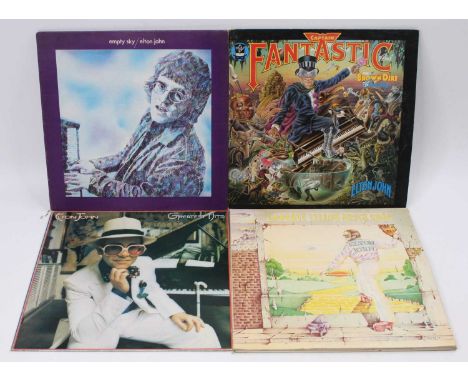 Elton John - a collection of LPs, to include: Empty Sky, Greatest Hits (x2), Goodbye Yellow Brick Road (x3), Don't Shoot Me I